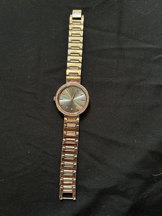 Geoffrey Beene Accessories - Geoffrey Beene Rose Gold Bracelet Watch with Grey Dial